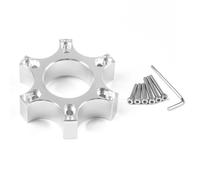 Ejes De Volante De Coche Placa Adaptadora De Volante De 70 Mm Para Thrustmaster T300RS(Plata)