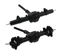 Ejes Delantero Trasero Rc Compatible Con MN Para MN86 Metal RC Coche Eje Delantero Trasero 1/12 Modelo RC Coche Trepador De Control Remoto Piezas De Mejora De Coche Accesorios