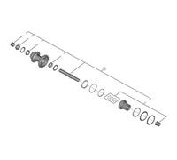 Ejes Multicolor SHIMANO