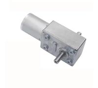 Ejes para chasis de moto Motorreductor turbo de doble eje con engranaje helicoidal JGY-370, motor eléctrico CC, reversible, autobloqueo, salida(30RPM_12V)