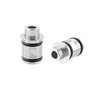 Ejes pasantes de 12 / 15 mm a 9 mm Adaptadores de conversión de buje de liberación rápida Cabezal de asiento de conversión Accesorios para bicicletas Cabezal de asiento de desmontaje rápido duradero