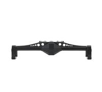 Ejes RC Compatible con Axial para Capra 1.9 para Unlimited Trail para Buggy Carcasa De Eje De Portal Delantero Y Trasero De Metal Resistente 1/10 RC Crawler Car(Black,Rear)