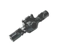 Ejes RC Compatible con HBToys ZP1001 ZP1002 ZP1003 ZP1004 1/10 RC Car 2 Piezas De Actualización De La Carcasa del Puente del Eje Delantero Y Trasero, Piezas De Repuesto(Black,Rear)