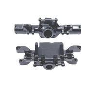 Ejes RC Compatible con: ZP1001 ZP1002 ZP1003 ZP1004 Accesorios para Coche RC 1/10: 2 Carcasas De Eje Delantero Y Trasero De Aleación De Aluminio(Gray)