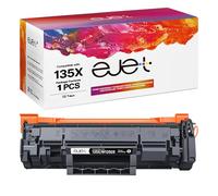 ejet 135X Tóner con Chip compatibles para HP 135X W1350X 135A W1350A Negro Cartuchos de Tóner para HP LaserJet M209dw M234dw M234sdw M234sdn Impresora (Negro, 1-Pack)