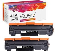 ejet CF244A 44A Cartucho de Tóner Compatible para HP CF244A 44A Toner para LaserJet Pro M15a M15w MFP M28a MFP M28w MFP-M28w MFP-M28a MFP-M28 Impresora (Negro, 2 Pack)