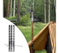 EJGMCNSGB Acero Inoxidable Tent Chimenea Tubo Cubierta, Resistente un la Intemperie ventilación Tapa Exterior Camp Estufa de leña y Hot Tents