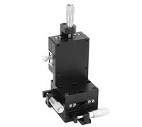 EJGMCNSGB Plataforma Lineal Manual XYZ, Mesa Deslizante Manual de 60x60 mm para maquinaria de producción, Equipos de inspección y medición óptica de Laboratorio.