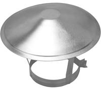 EJGMCNSGB Ventilador de turbina de Chimenea Giratorio con Sistema Anti-Corrientes descendentes, de Acero Inoxidable, con Campana giratoria (200 mm/7,9 Pulgadas)