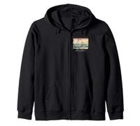 Ejiri en la Provincia de Suruga Hokusai Vintage Retro Arte japonés Sudadera con Capucha