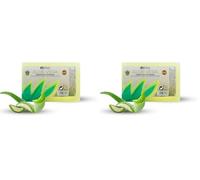 Ejove Jabón Puro de Aloe Vera, 125 gr | 100% Natural | Hidrata, Protege y Suaviza | Para Pieles Secas y Deshidratadas (Paquete de 2)