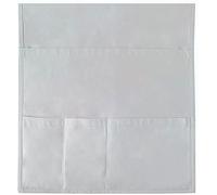 EJOXMQTZR Organizador De Reposabrazos, Sillón Caddy Bag Antideslizante Cabecera Almacenamiento Caddy Multifunción 4 Bolsillos Escritorio for El Hogar Soporte for Cama -Blanco|| 36 * 82cm(Light Gray)