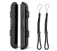 Ejoyous 1 par de Correas de Muñeca para Joy Ajustable Negra con Bloqueo Automático y Ajuste para Consola de Juegos OLED controller