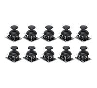 Ejoyous 10 Uds Sensor de Joystick ABS PCB Módulo Controlador de Juego KY 023 Salida Analógica de Doble Eje para PS2 Control Remoto Robot Juego de Repuesto