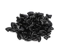 Ejoyous 100 Piezas de Tapas de Rastreo para Gatos Protección de Gatos Cubierta de Mazas de Mascotas Capas de PVC Suaves para Protección contra Rasguños y Enfermedades de la Piel (M)