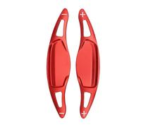Ejoyous 2 Extensiones de Palanca de Cambios para Volante, Cubiertas de Paletas de de Aleación de Aluminio para Stinger 2018 y Posteriores con Películas de Fácil Instalación (rojo)