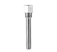 Ejoyous 201 Munga de Inmersión de Acero Inoxidable Thermowell con Duración, Ideal para Sistemas de Procesos y Operaciones de Elaboración de Cerveza, Recomendadas para Aplicaciones de Temperatura sin
