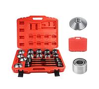 Ejoyous 26Pcs Extractor de Rodamiento Herramientas de Rodamiento, Herramienta de Desmontaje de Rodamiento para Extracción de Rodamientos Kit de Manguito de Tracción de Prensa de Rodamiento de Anillo