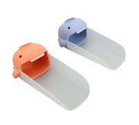 Ejoyous 2pcs Kids Extensor de Grifos del Grifo Universal Adaptador de para Pequeñas Manos con Silicona Suave y Material PP Fomenta Hábitos Independientes Diseño Unisex Elegante