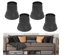 Ejoyous 4 Elevadores de Cama, Elevadores de Muebles de 15 Cm, Elevadores de Muebles, Elevadores de Mesa, Elevadores de Muebles, Elevadores de Alta Resistencia para Cama, sofá, Elevadores