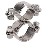 Ejoyous Abrazadera Giratoria, Acero Inoxidable 316 de Grado Marino, Abrazadera Ajustable de 360° para Barcos y Yates