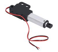 Ejoyous Actuador Lineal Mini de de 30 Mm, bajo Ruido, Protección contra Cortocircuito, Tornillo T, Tubo de Aluminio IP44, Compacto y Exquisito, Aplicaciones Anchas, Trazo Pequeño y Silencio, Polvo