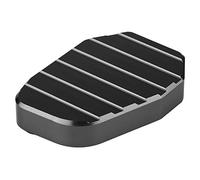 Ejoyous Almohadilla de Extensión de Soporte Lateral de Motocicleta de Aluminio CNC para Z1000 Z1000sx Zx10r ER6N ER6F ZX6R con una Gran Placa de Textura Baches para Estacionamiento Seguro (Black)