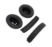 Ejoyous Almohadillas para Auriculares Almohadillas de Repuesto de Cuero Proteico con Espuma Viscoelástica 1 par de para los Oídos y Almohadilla para la Cabeza para QC45 QC SC QC SE Viajes en Casa y