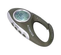 Ejoyous Altímetro Digital Barométrico Multifuncional, Barómetro de Altitud con Retroiluminación, para Montañismo, Camping y Deportes al Aire Libre