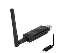 Ejoyous AR9271 NetCard Inalámbrico, Tarjeta de Red Inalámbrica USB Desmontable 2-DBI Antena para TV y Ordenador