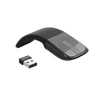 Ejoyous ARC Touch Mouse, Ratón Plegable Inalámbrico de 2,4 GHz con Receptor USB Ratones Ópticos Silenciosos para PC para Notebook, Laptop