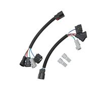 Ejoyous Arnés de Conversión LED Arnés de Conversión de Faros ABS 2 Piezas Adaptador de Haz Alto y bajo Ajuste Directo para 2016 2017 2018 2019 2020 2021 Actualización de Faros de Camión
