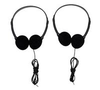 Ejoyous Auriculares para Aula para Niños, Paquete de 10 Auriculares a Granel para Niños con Diseño ABS sobre la Oreja, Cable de 3,5 Mm, Diadema Ajustable, Cojines Suaves, Cable de 4 Pies para Viajes