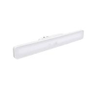 Ejoyous Barra de Luz Magnética LED, Lámpara de Escritorio Recargable ABS para el Cuidado de los Ojos, 2000 MAh, sin Parpadeo, 3 Modos de Color, Atenuación Continua para Armario, Escritorio,