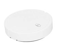 Ejoyous Barredora Inteligente, Aspiradora Automática con Cuerpo de ABS, Aspiradora con Trapeador de Barrido, 25 X 25 X 6 Cm, Autonomía de 90 Min, Carga USB, para Pisos Duros Hogar Oficina