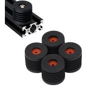 Ejoyous Base para Impresora 3D para Ender 3 CR10 Lab Prusa I3, 4PCS Base Antivibración para Impresora 3D con Asiento de Montaje Sólido y Almohadillas de Goma Ab