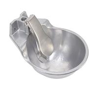 Ejoyous Bebedero Automático para Ganado, Aleación de Aluminio Resistente, Bebedero para Mascotas Autorrecargable para Caballos, Vacas y Perros