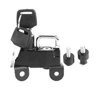 Ejoyous Bloqueo de la Motocicleta Celeba Bike Casco Scooter Cosco Bloqueo con 2 Llaves de Reemplazo Directo de Aleación de Aluminio CNC para Scrambler 400 Sesenta 2 2015+ Negro
