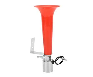Ejoyous Bocina de Aire 115dB 12V 24V Rojo ABS para Vehículos Universales