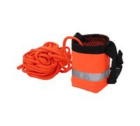 Ejoyous Bolsa de Cuerda Flotante para Rescate Acuático, Bolsa de Cuerda para Lanzar con Banda Reflectante y Silbato para Kayak, Canoa, Deportes Acuáticos y Emergencias (15M)