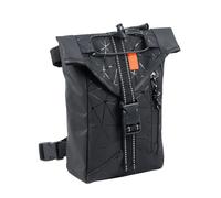 Ejoyous Bolsa para Pierna Paquete de Muslo Reflectante para Montar Tela Oxford Recubierta Correas Ajustables de 2 L Bolsa de Cintura con Cremallera Extendida para Montar Al Aire Libre Pesca