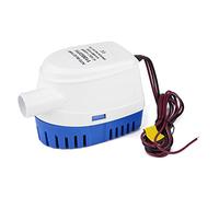 Ejoyous Bomba de Agua de Sentina de Bote Automática Sumergible, Bomba de Sentina Marina de 12v 1100gph con Interruptor Flotante, Salida de 1-1/8 "(29 mm)