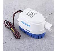 Ejoyous Bomba de Sentina Marina de 12 V Bomba de Sentina Sumergible Automática 950 GPH Cuerpo ABS Interruptor de Flotador Incorporado Cabezal de 3,1 A 2,5 M para Eliminación de Agua del Sumidero de