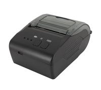 Ejoyous Bondrukcer Bluetooth Mobil, 58mm Thermodrucker Belegdrucker USB Thermischer Etikettendrucker Quittungsdrucker, für Supermarkt Restaurant Heim Büro Kompatibel con Android (Enchufe de la UE)