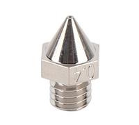 Ejoyous Boquilla para Impresora 3D de 0,4 Mm, Punta de Boquilla de AleacióN Endurecida de Alta PrecisióN M6 X 13,8 Mm para Raise3D N Pro2 Pro3 E2 Series con Revestimiento de Níquel para