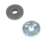 Ejoyous Brida de Amoladora Angular, par de Bridas de Amoladora Exterior Interior de Metal, 3 Cm de Diámetro Exterior, 1 Cm de Diámetro Interior, Componente de Fijación del Rotor, Pieza de Repuesto