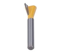 Ejoyous Broca de de Milano, Fresadora de Carburo de Aleación de Tungsteno con Revestimiento de PTFE, Vástago de 6 Mm, Profundidad de Corte Ajustable, Hoja Bloqueada para Carpintería Ranurado (6*1/2)