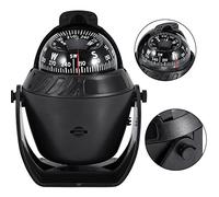 Ejoyous Brujula Barco Navegacion, Brújula de Barco, Brújula Marina de Barco de Automóvil Navegación Electrónica Brújula de luz LED Brújula de Camping