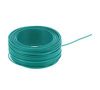 Ejoyous Cable Aislado Cable Eléctrico Recubierto de PVC 7 Núcleos Cobre Rojo 1 X 1 mm² 100 M 328, Pies AC300 V 176 F para Electrodomésticos, Instrumentos de Iluminación y Herramientas Pequeñas