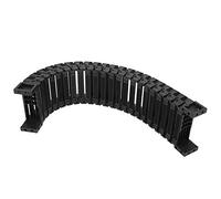 Ejoyous Cadena de Arrastre Cadena de Arrastre de Cable de Nailon 66 Serie Silenciosa de 0,7 Mo 1 M con Longitud Desmontable de bajo Ruido Resistente Al Desgaste para Máquinas CNC Equipos de Grabado